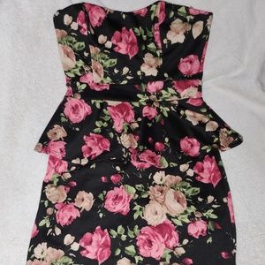 Mini fitted dress